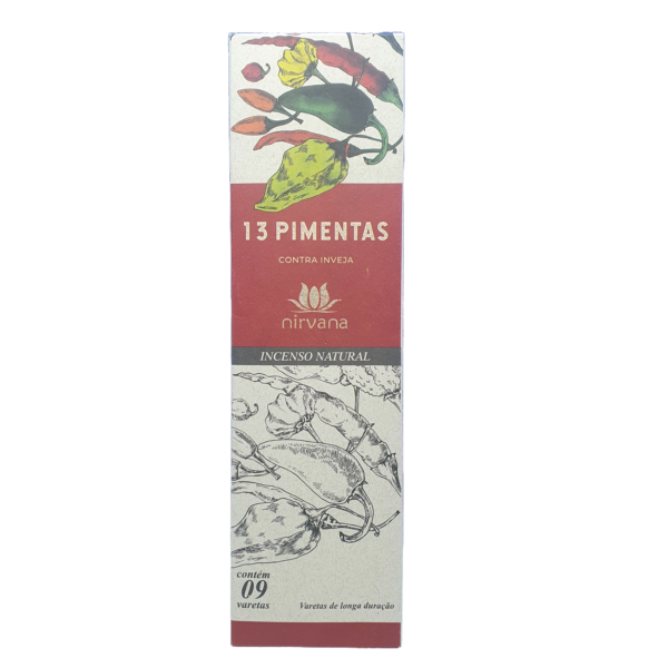 INCENSO 13 PIMENTAS - NIRVANA